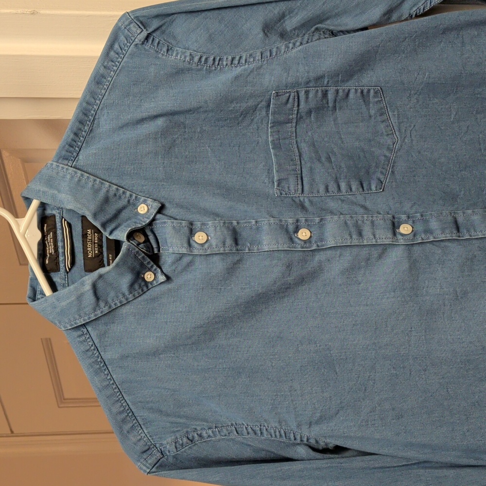 Nordstrom Chambray Button Down Shirt